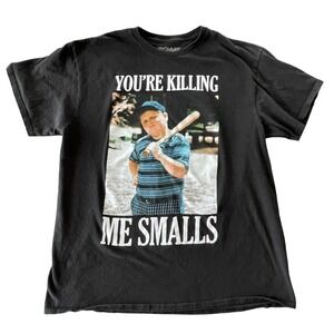 The Sandlot Movie Graphic Tee Mens L Black Youre Killing Me Smalls Vintage 90s